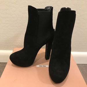 Miu Miu short boot